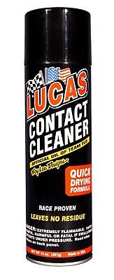 Lucas Oil 90799/10799; Lucas Contact Cleaner 14Oz Cle Made by Lucas