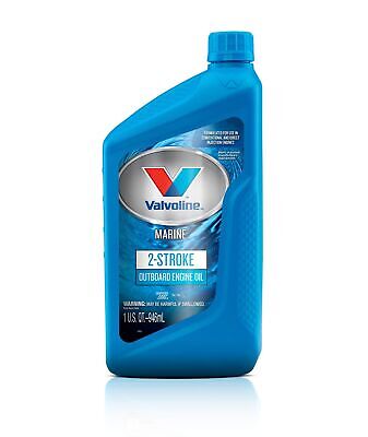 Valvoline 2-Cycle Marine TCW-3 Motor Oil 1 QT
