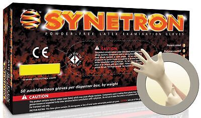 Microflex SY-911-XL Synetron High Risk Powder-Free Exam Gloves, Size: XL, Lat...