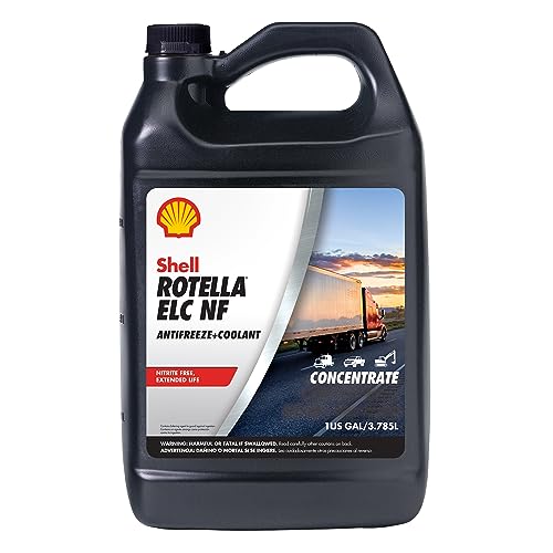 Shell Rotella ELC Extended Life Anti-Freeze + Coolant Concentrate (1 Gallon, Single Pack)