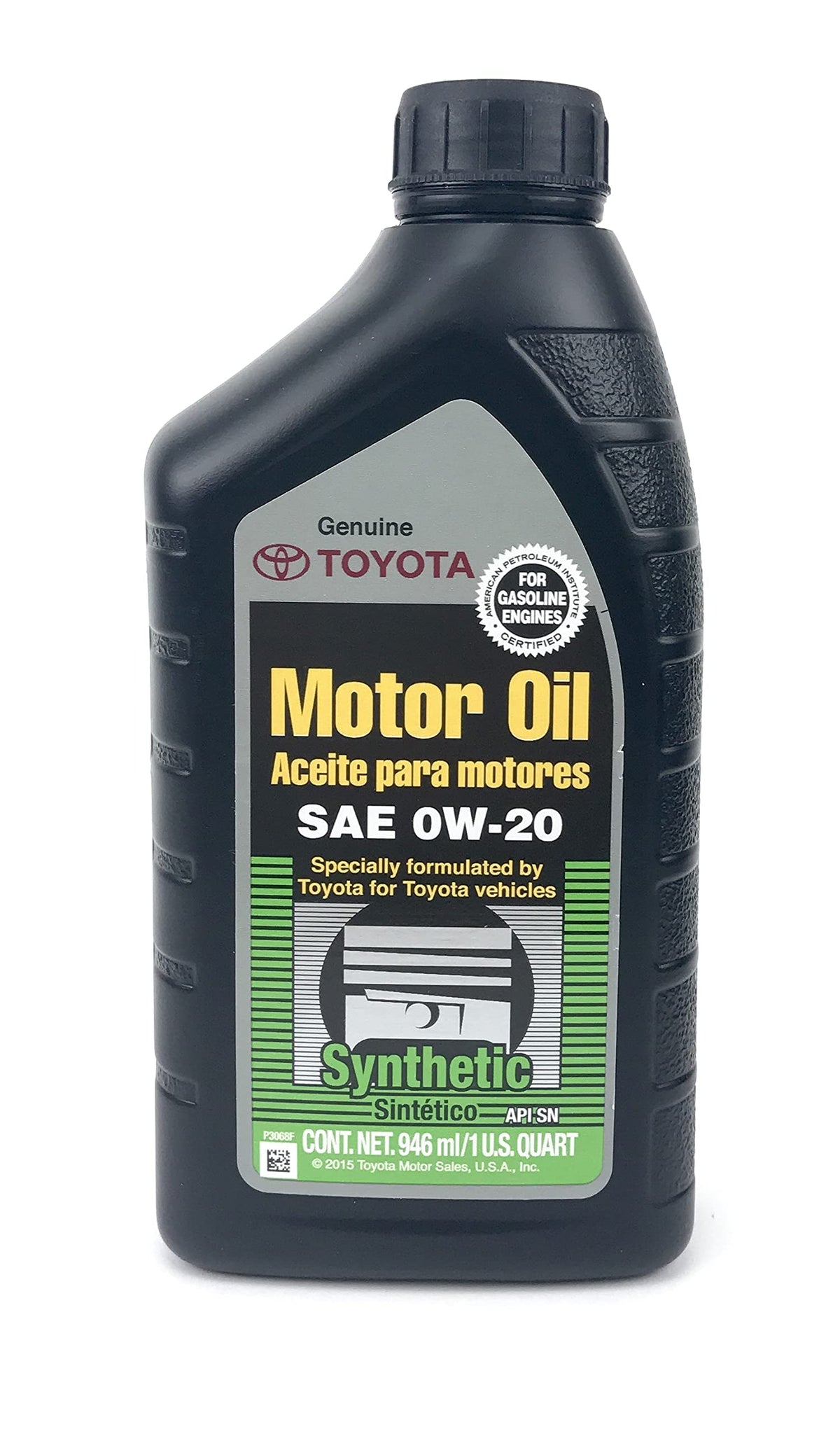 TOYOTA Case of 12 Quarts Full Synthetic 0W-20 Oil