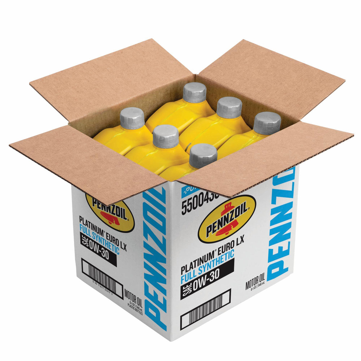 Pennzoil Platinum Euro LX Full Synthetic 0W-30 Motor Oil (1-Quart, Case of 6)