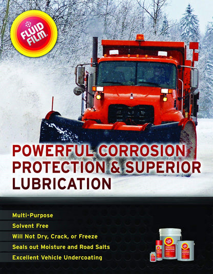 Fluid Film Rust & Corrosion Protection, Metal Surface Penetrant & Lubricant, ...
