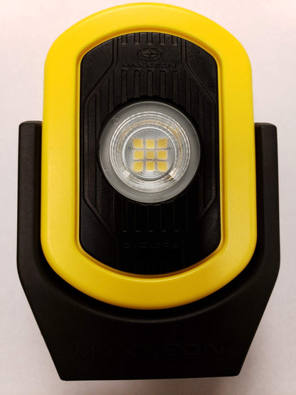 Maxxeon MXN00812, HiVis Yellow, Workstar Cyclops USB-C Rechargeable LED Workl...