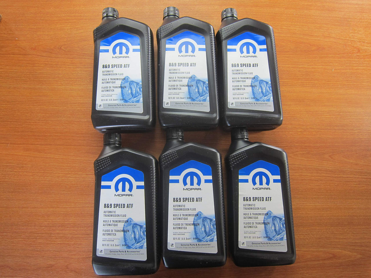 Mopar Chrysler Dodge Jeep Ram 8 and 9 Speed Automatic Transmission Fluid New ...